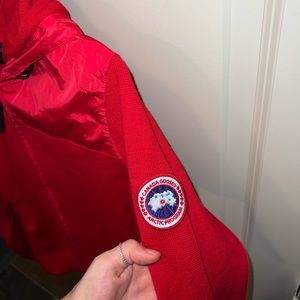 Red Canada Goose Jacket